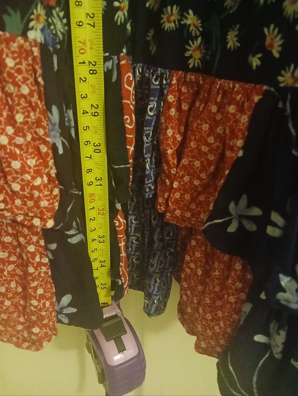 Signature by Jerell 100% Rayon Floral Maxi Skirt - Picture 3 of 5